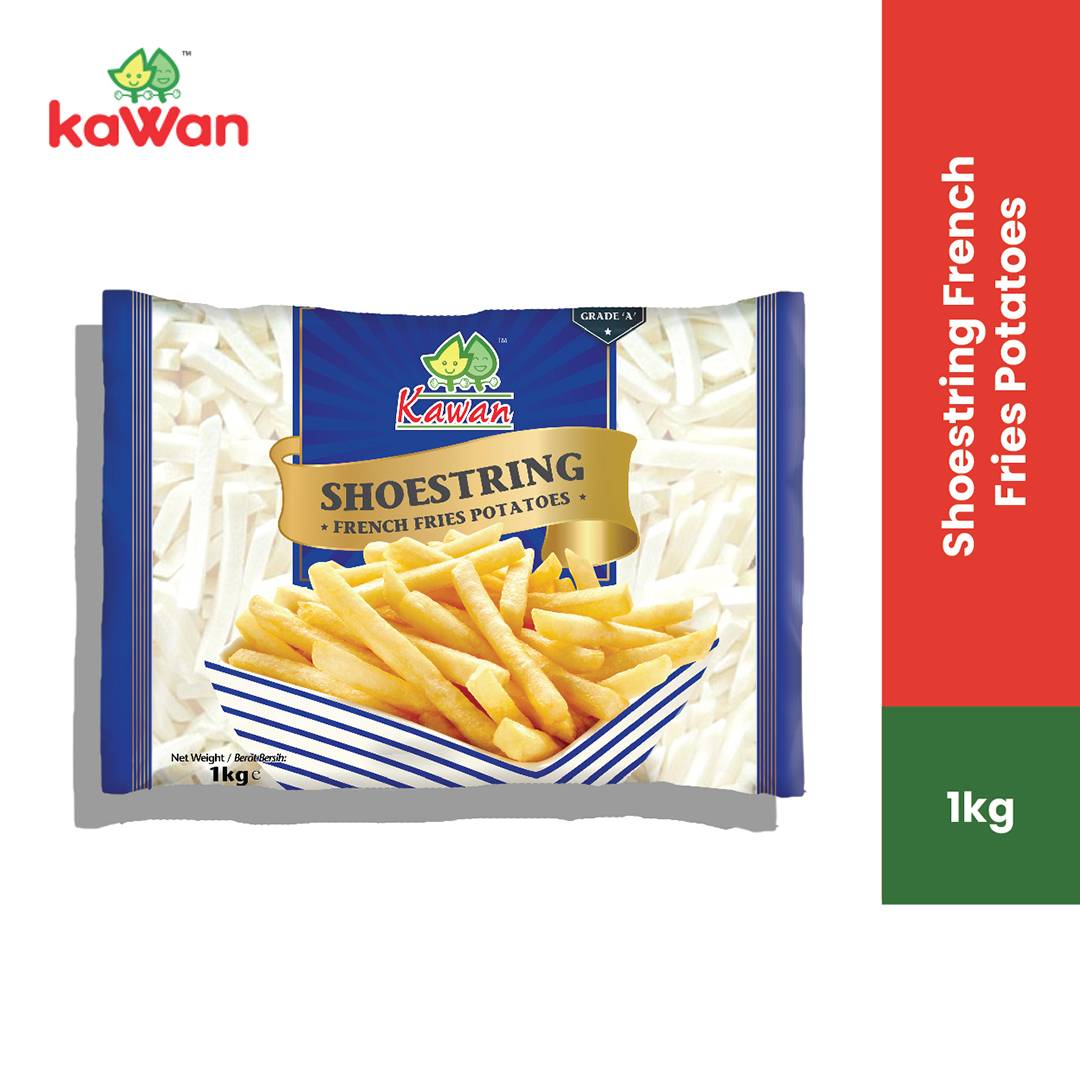 KAWAN Shoestring French Fries (1kg) frozen product packaging